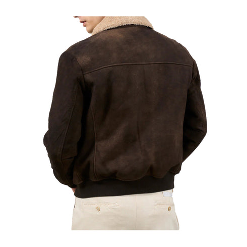 D'Amico Giacca imbottita Giubbino Uomo Antic Suede 48 - Francavilla Moda